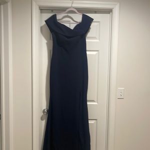 Navy brides maid dress